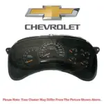 2003-07 Chevrolet ® Instrument Cluster Repair Service