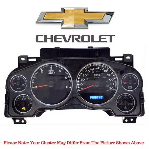 2007-12 Chevrolet® Cluster Displays Repair Service