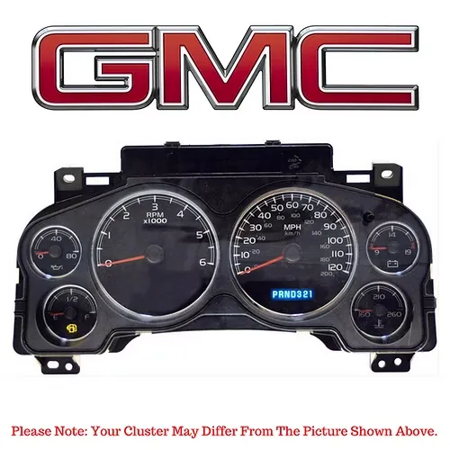 2007-12 GMC ® Instrument Cluster Repair Service (2007-2012)